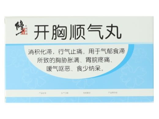 修正开胸顺气丸招商代理 6g*6袋 修正