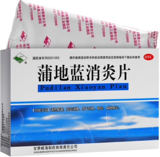 岷州蒲地蓝消炎片招商代理 24片
