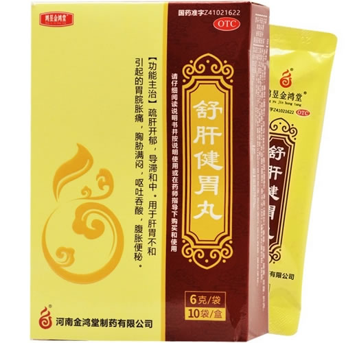 鸿昱金鸿堂舒肝健胃丸招商代理 10袋 金鸿堂制药