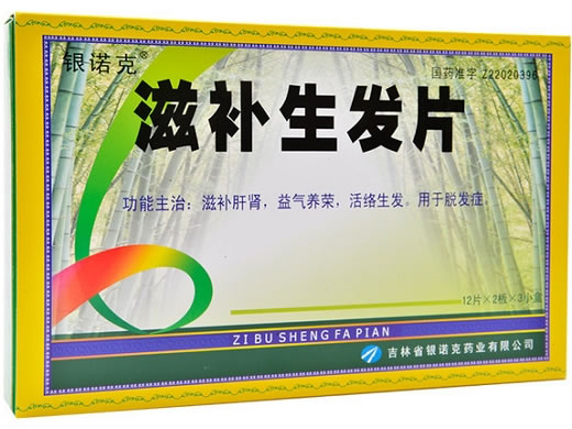 银诺克滋补生发片招商代理 24片*3小盒 银诺克药业