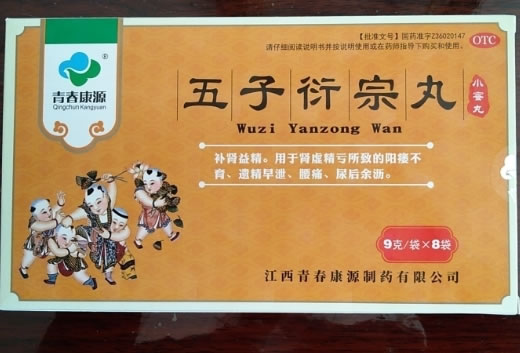 青春康源五子衍宗丸招商代理 8袋