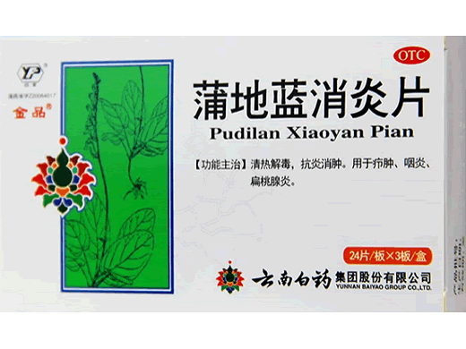 云丰蒲地蓝消炎片招商代理 72片