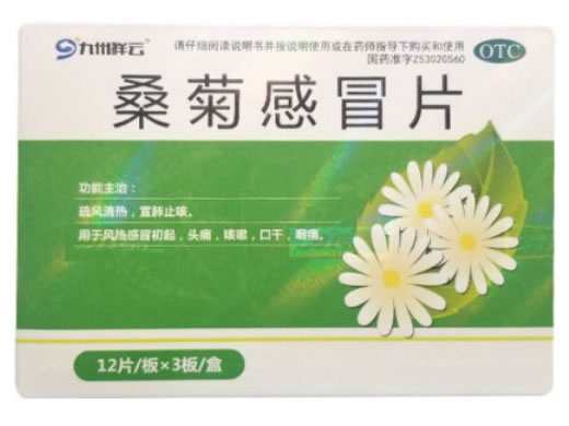 九州祥云桑菊感冒片招商代理 36片