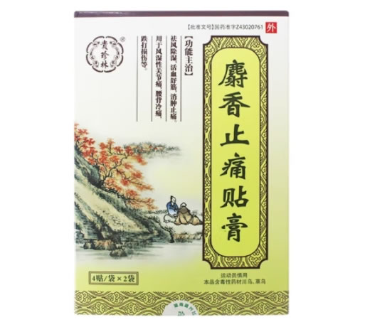 麝香止痛贴膏
