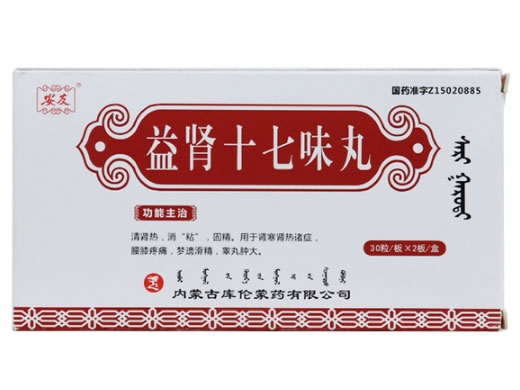 安友益肾十七味丸招商代理 60粒