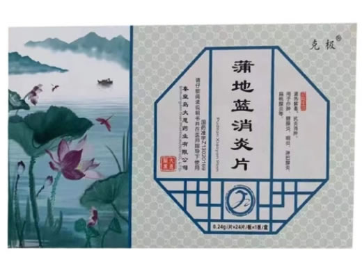 克极蒲地蓝消炎片招商代理 24片 RX版