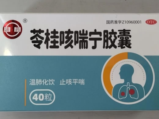 济药苓桂咳喘宁胶囊招商代理 40粒