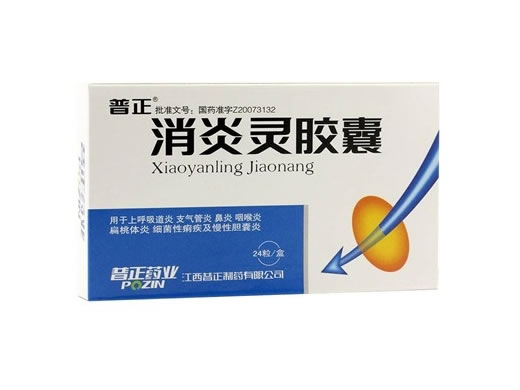 普正消炎灵胶囊招商代理 24粒 江西普正