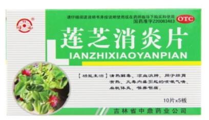 莲芝消炎片招商代理 50片 吉林吉尔吉药业