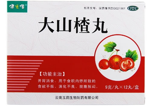 健之佳/玉药大山楂丸招商代理 12丸