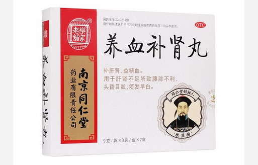 乐家老铺养血补肾丸招商代理 8袋*2盒 南京同仁堂药业