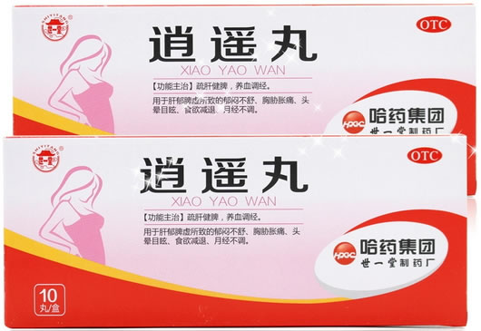 世一堂逍遥丸招商代理 10丸 哈药集团世一堂制药厂
