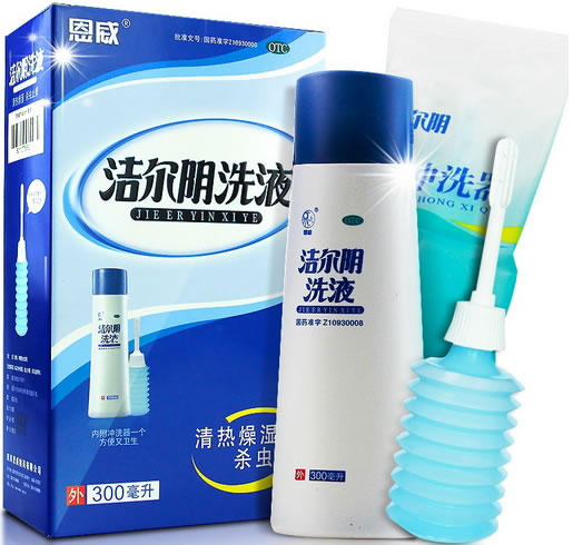 恩威洁尔阴洗液招商代理 300ml 含冲洗器