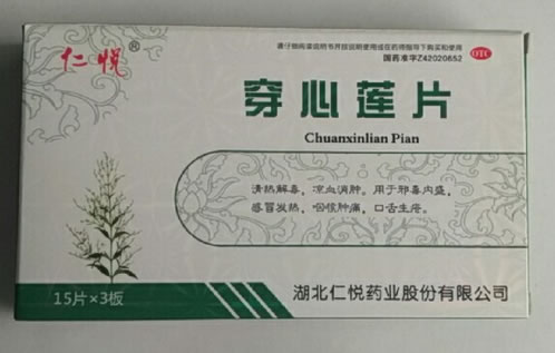 仁悦穿心莲片招商代理 45片