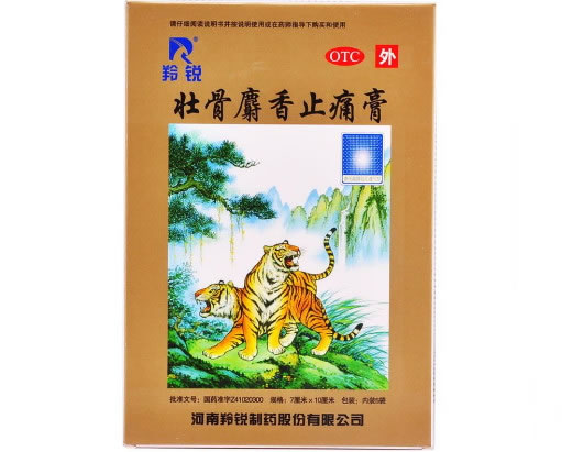 壮骨麝香止痛膏(精装)