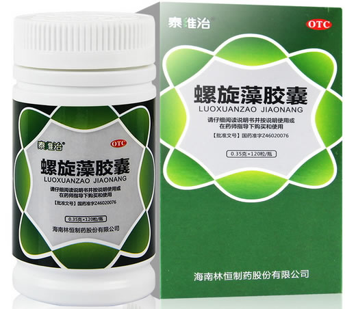 螺旋藻胶囊