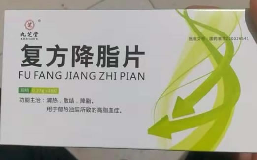 九芝堂复方降脂片招商代理 48片 牡丹江友搏