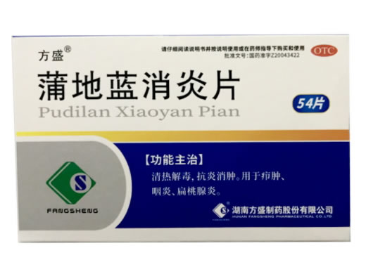 蒲地蓝消炎片招商代理 54片 湖南方盛制药