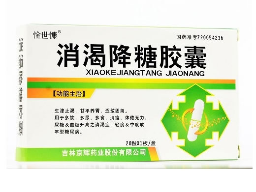消渴降糖胶囊招商代理 20粒 振霖药业