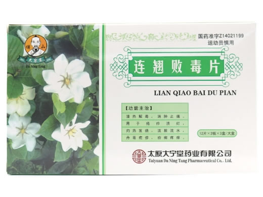 大宁堂连翘败毒片招商代理 3盒 太原大宁堂