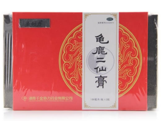 盛动力龟鹿二仙膏招商代理 100ml*2瓶 湖南千金协力药业