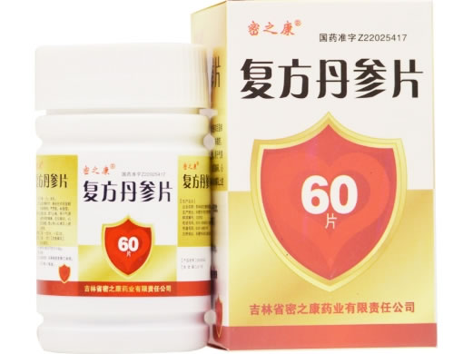 密之康复方丹参片招商代理 60片