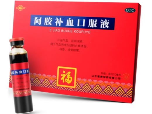 阿胶补血口服液招商代理 20ml*6支 山东福牌