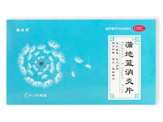 药圣堂蒲地蓝消炎片招商代理 55片