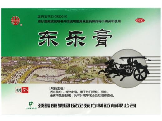 东乐东乐膏招商代理 6*9cm*8贴