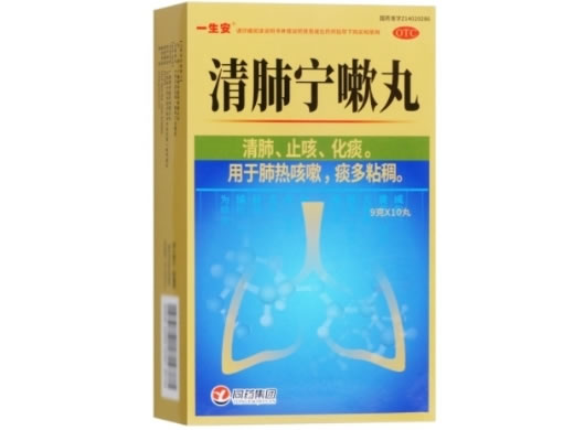一生安清肺宁嗽丸招商代理 10丸