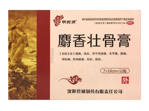 麝香壮骨膏