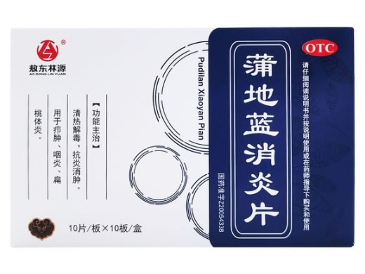 敖东林源蒲地蓝消炎片招商代理 100片