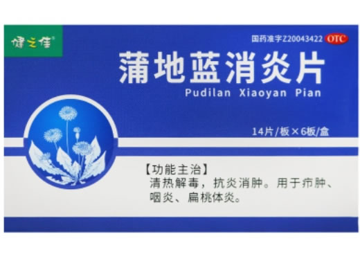 健之佳蒲地蓝消炎片招商代理 84片