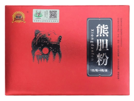 东滋熊胆粉招商代理 1g*6瓶