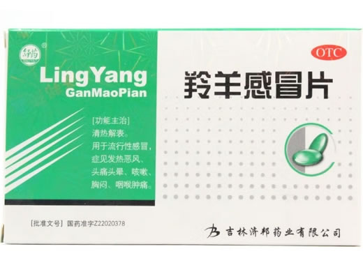 舒药羚羊感冒片招商代理 30片 吉林济邦药业