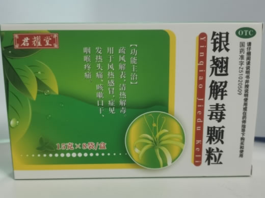 君耀堂银翘解毒颗粒招商代理 8袋