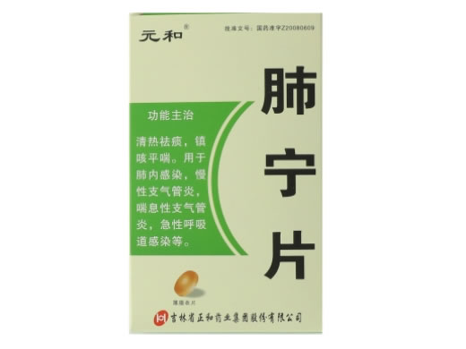 元和肺宁片招商代理 30片