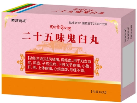 二十五味鬼臼丸