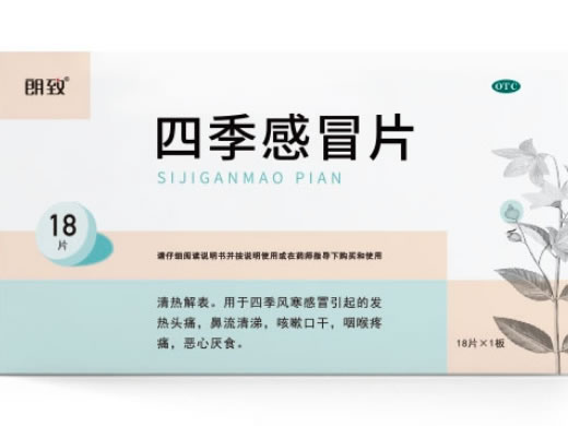朗致四季感冒片招商代理 18片