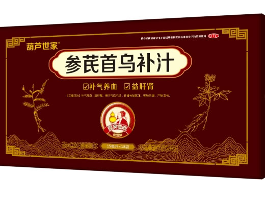 葫芦世家参芪首乌补汁招商代理 葫芦世家 18袋