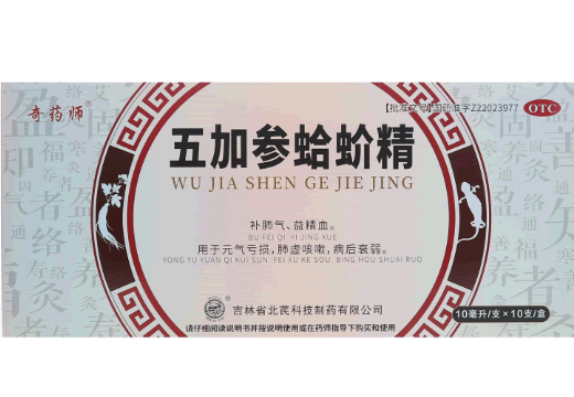 奇药师五加参蛤蚧精招商代理 