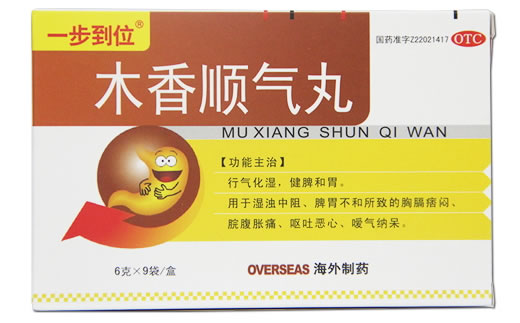 一步到位木香顺气丸招商代理 9袋