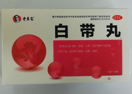 老專家白带丸招商代理 6袋