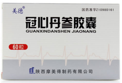 美德冠心丹参胶囊招商代理 60粒 摩美得