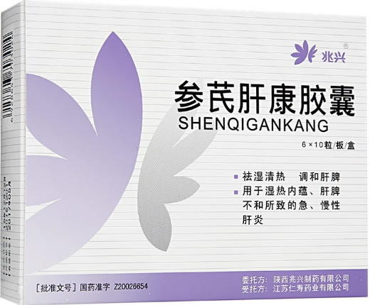 兆兴参芪肝康胶囊招商代理 60粒