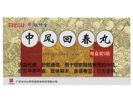 中风回春丸