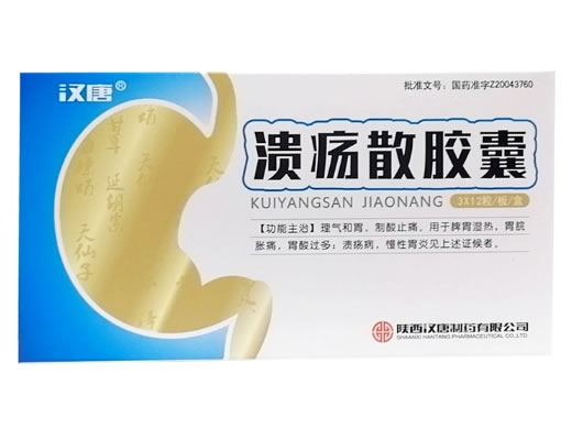 溃疡散胶囊
