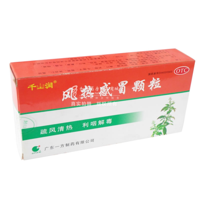 风热感冒颗粒招商代理 :风热感冒颗粒 10g*9袋 广东一方制药