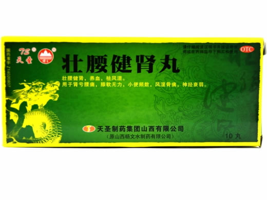 天圣壮腰健肾丸招商代理 10丸 天圣制药