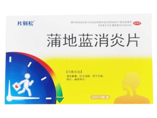 片刻松蒲地蓝消炎片招商代理 48片